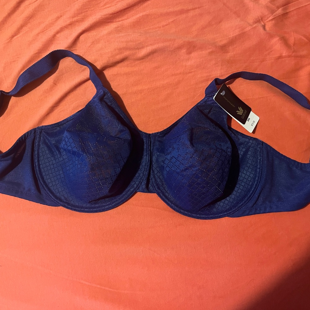 Wacoal Minimizer Blue Bra